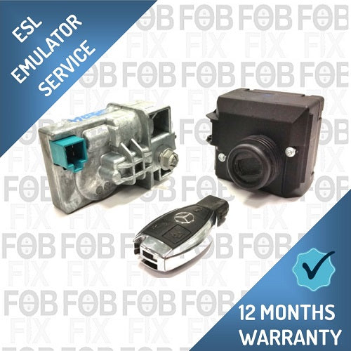 Mercedes W204 W207 W212 Electronic Steering Lock ESL Emulator Service –  FobFix